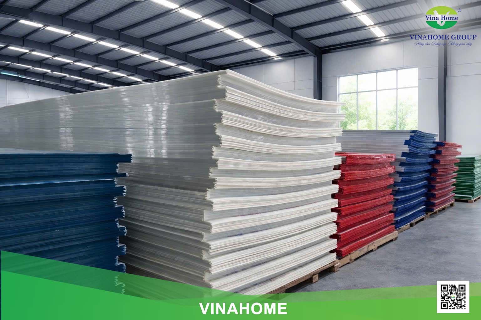 Tổng Kho Tấm nhựa thông minh poly VinaHome rỗng ruột