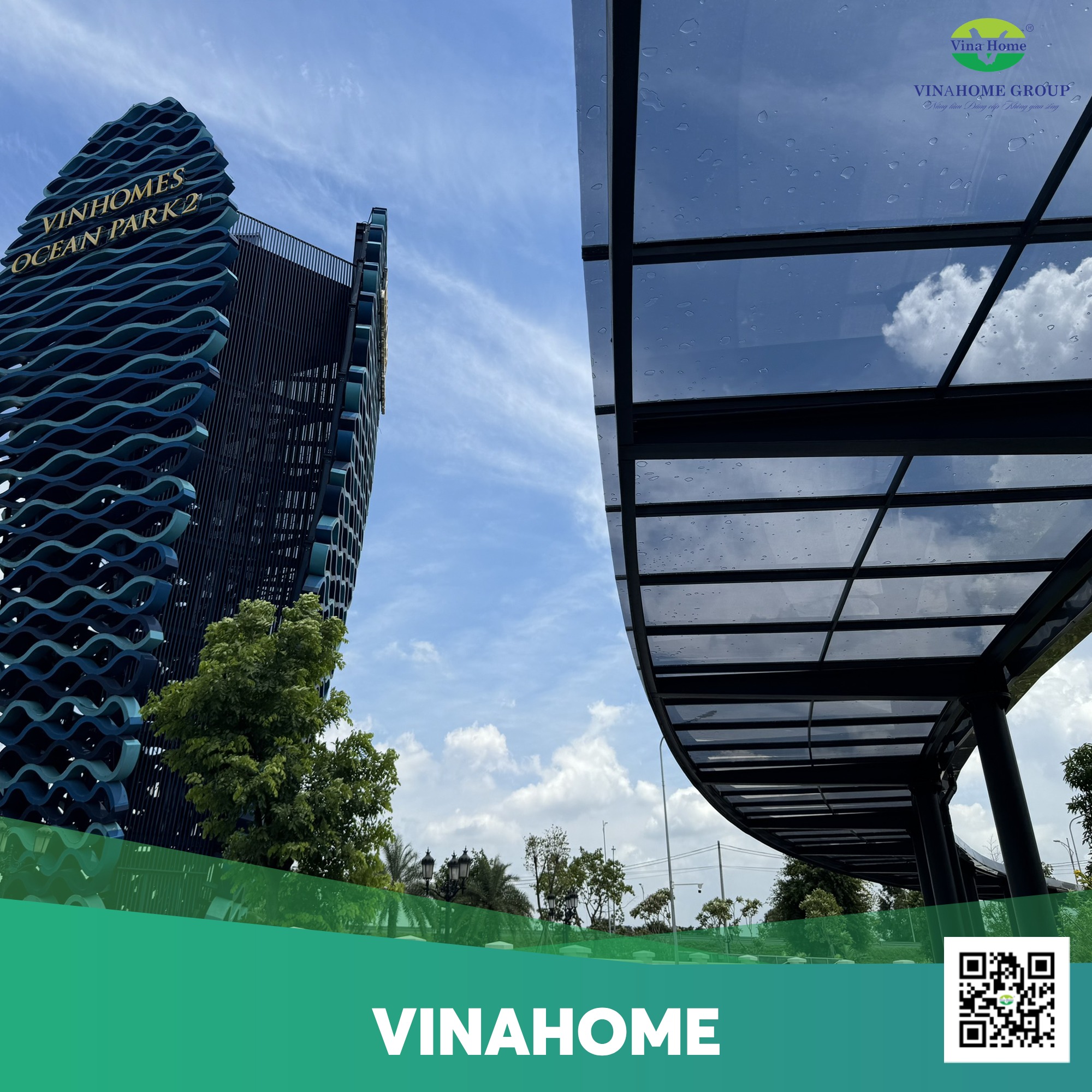 Công trình mái lợp polycarbonate