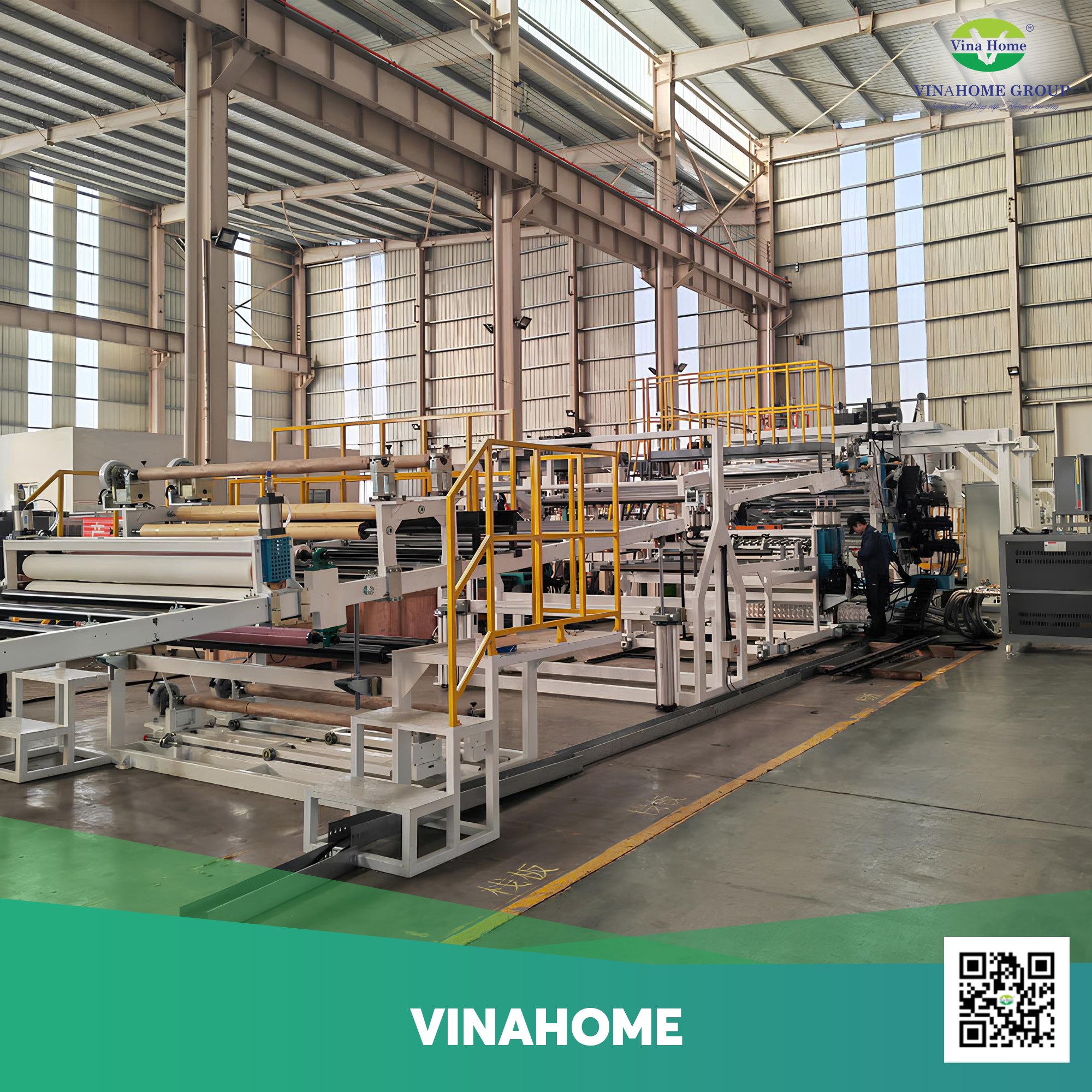 Dây chuyền sản xuất tấm lợp lấy sáng sần