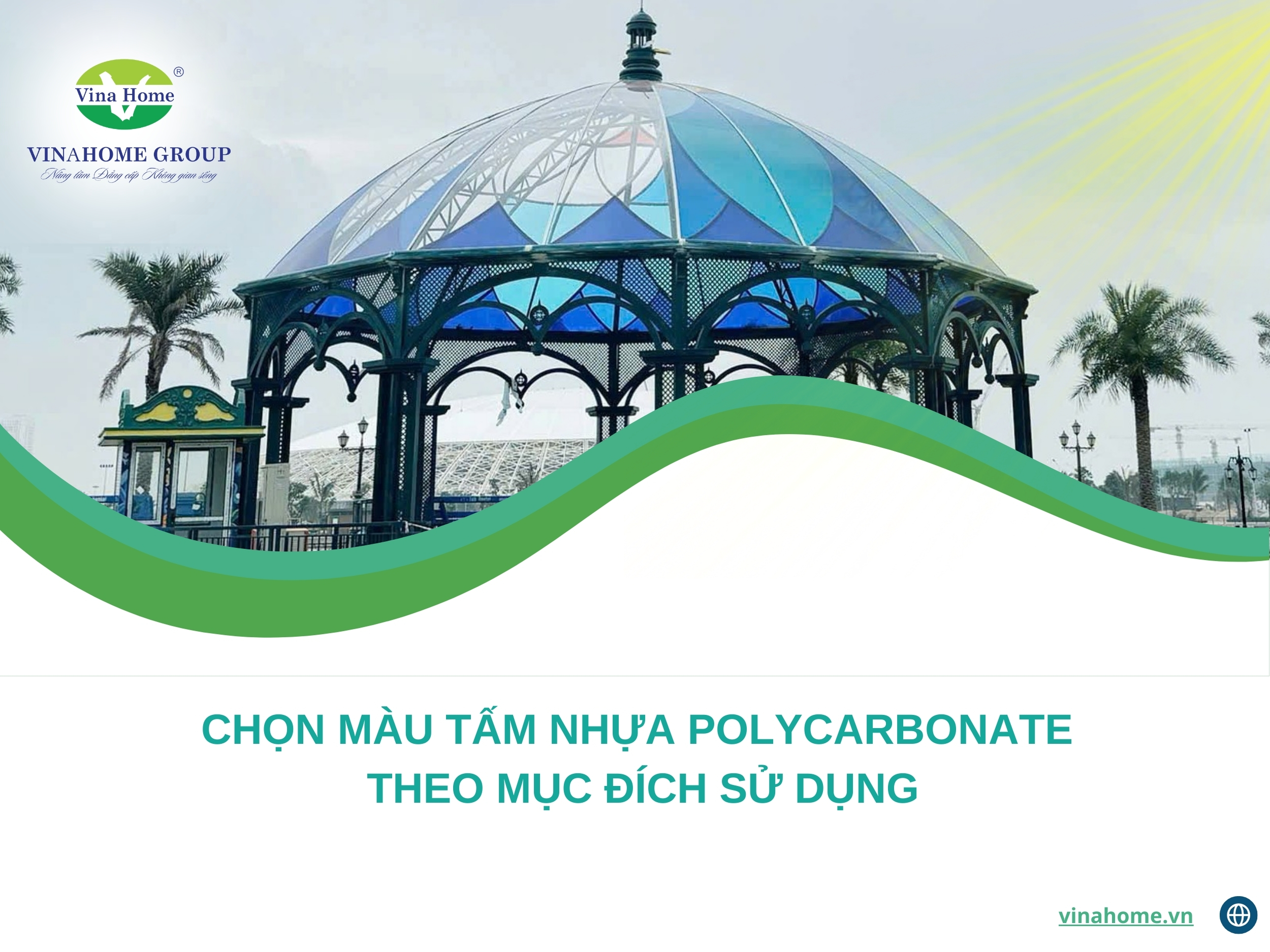 Chọn màu tấm Polycarbonate theo mục đích sử dụng [CHUẨN NHẤT]