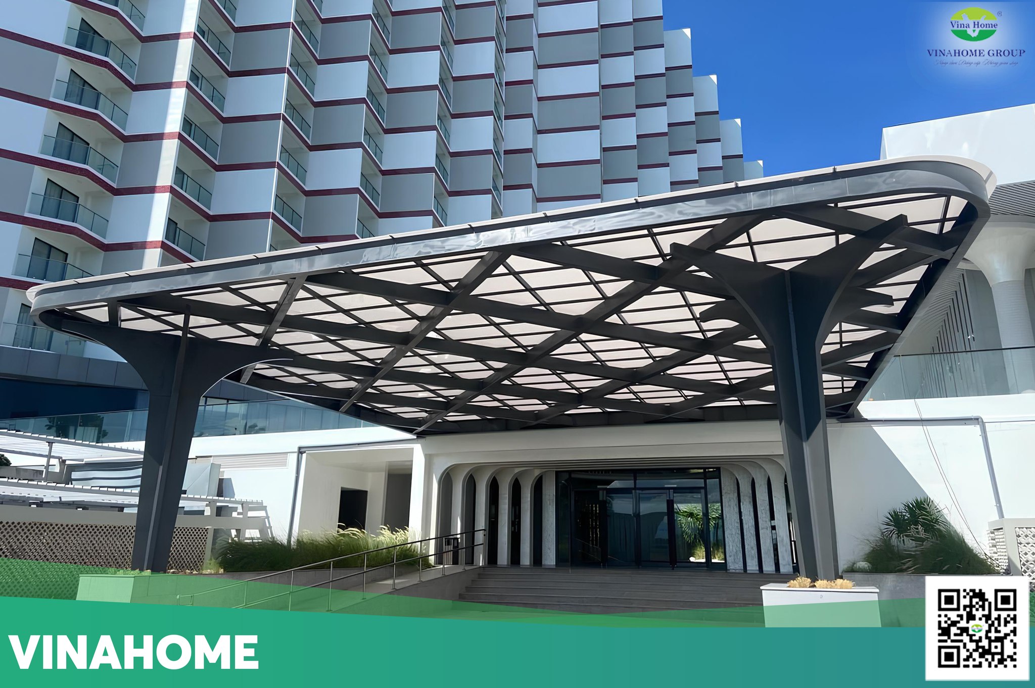 Công trình mái Polycarbonate