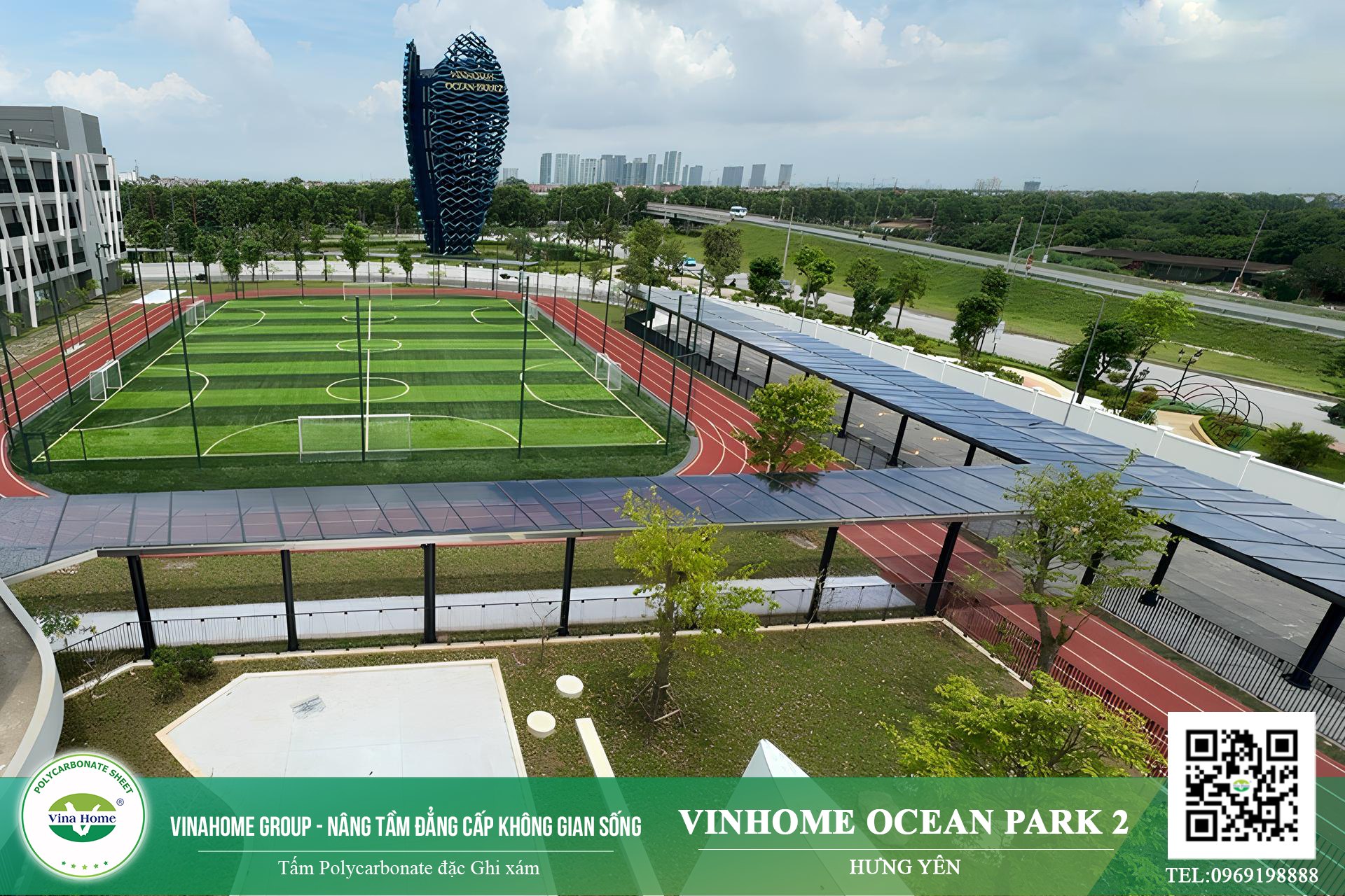 Mái che lối đi từ Polycarbonate