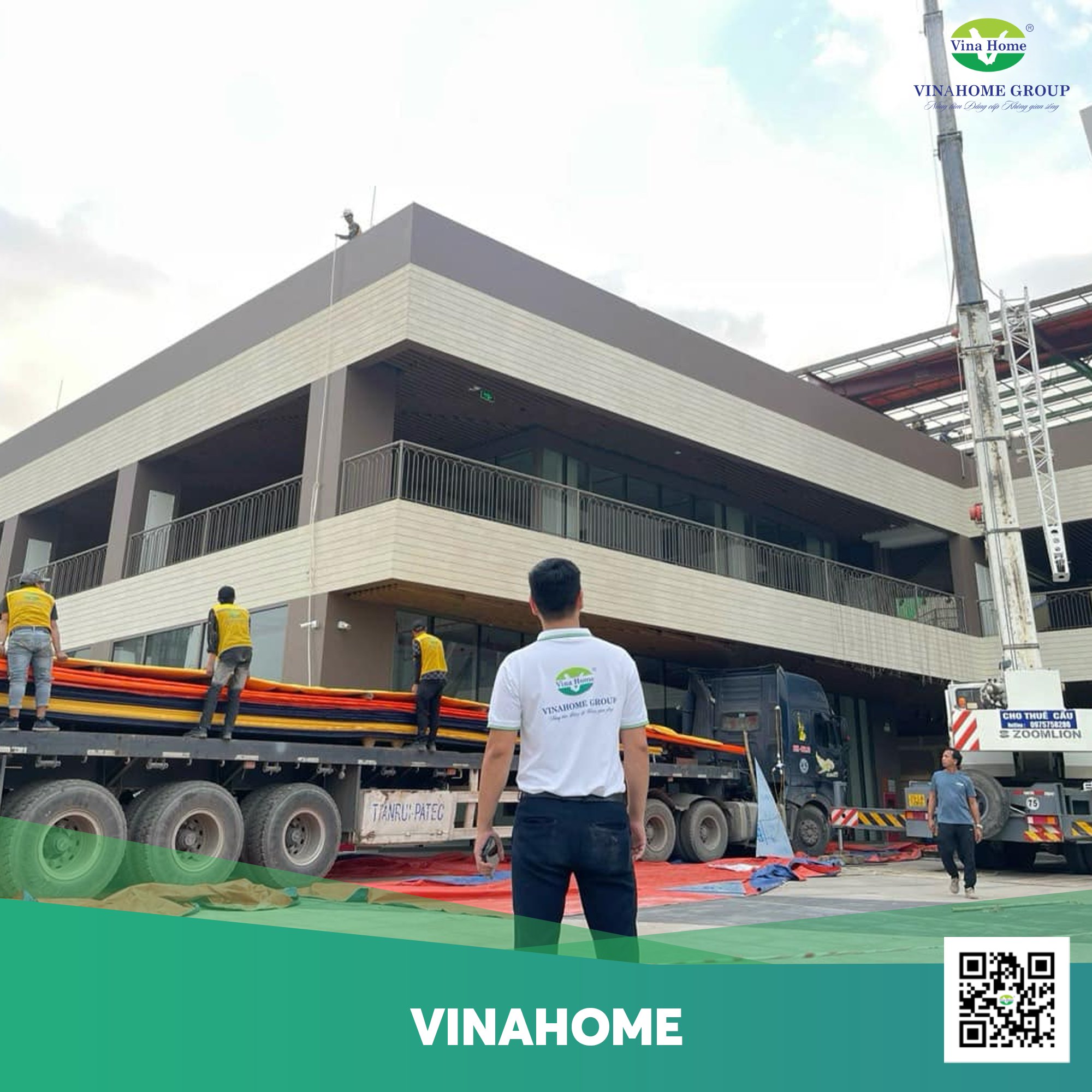 Công trình lấy sáng từ nhựa Poly