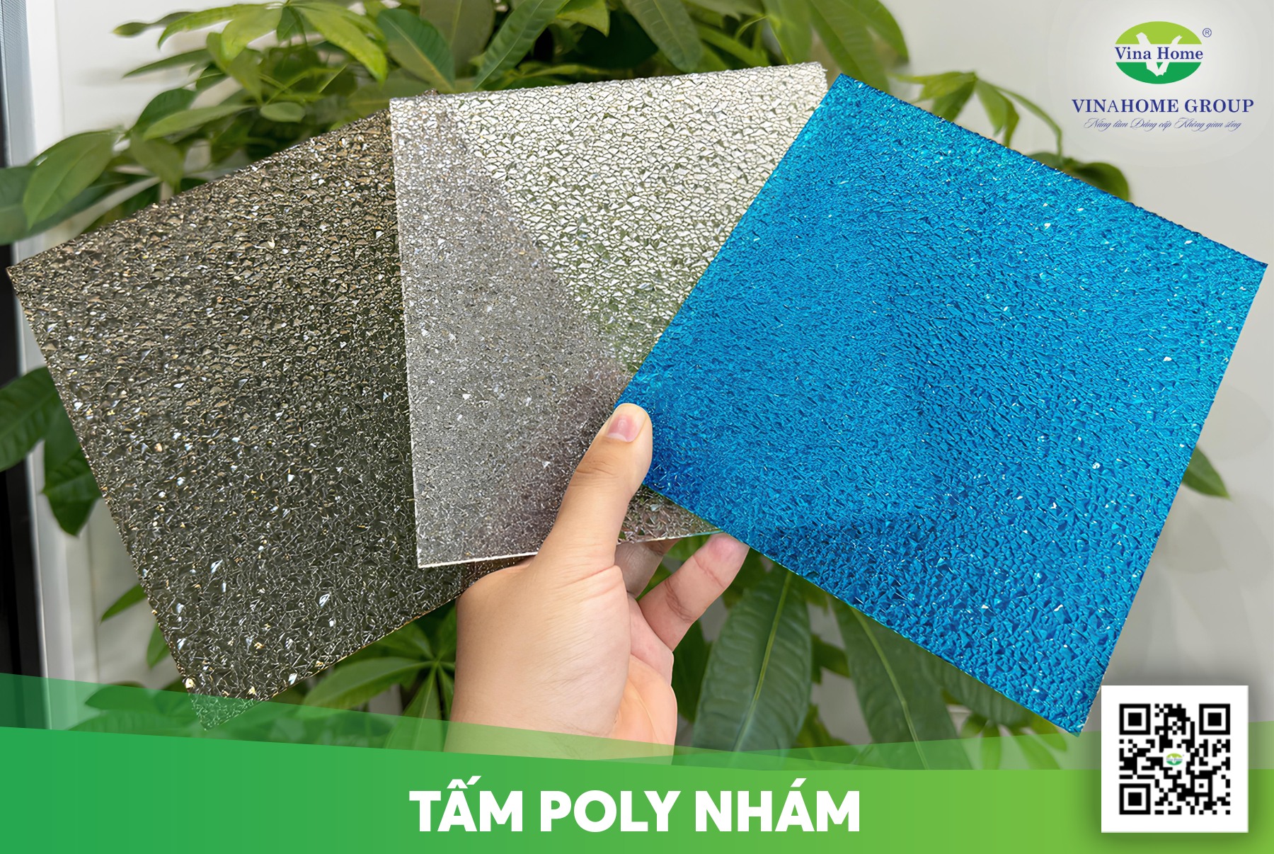 Tấm lợp lấy sáng sần 2mm