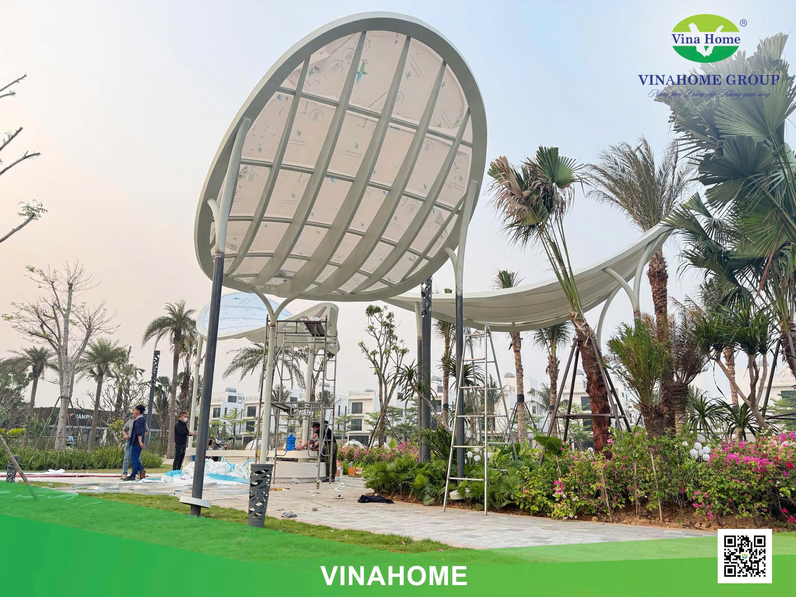 Công trình từ nhựa Poly Vinlite